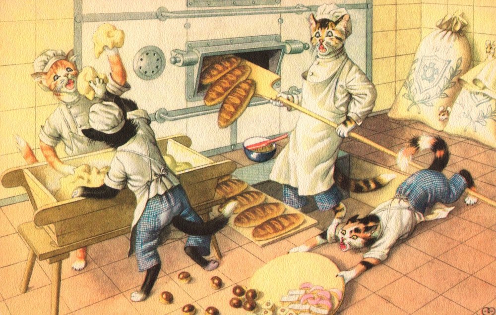 Картина в м Каратая в пекарне Нищева