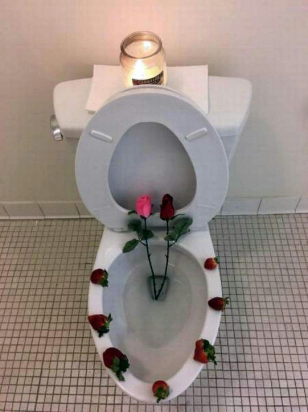 Романтический туалет