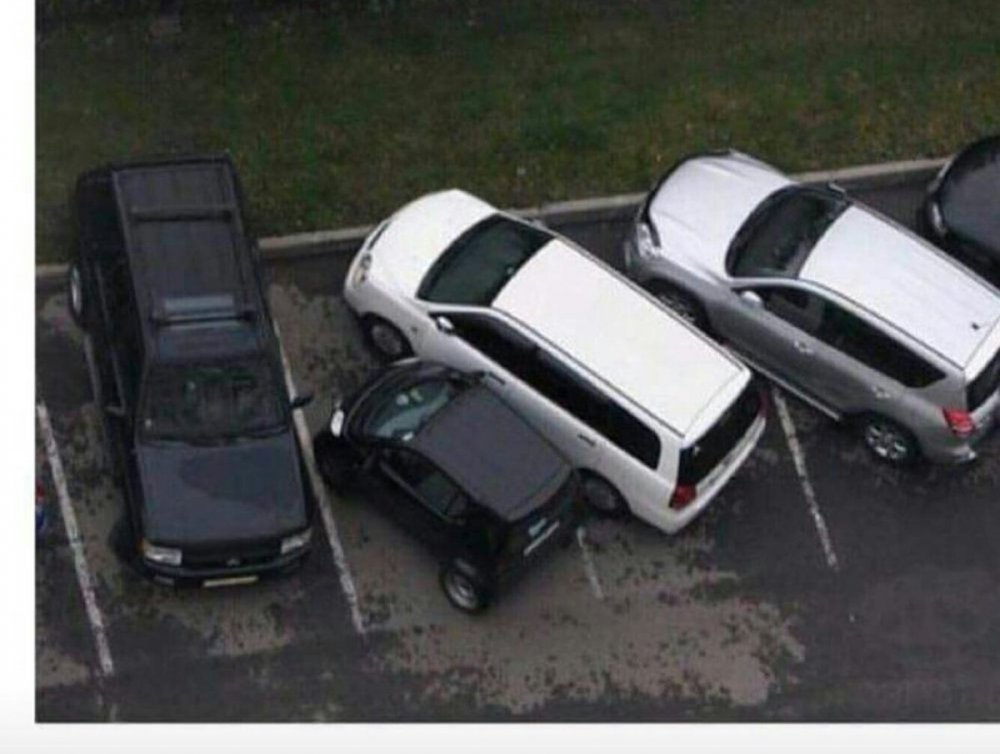 Смешные парковки на машинах