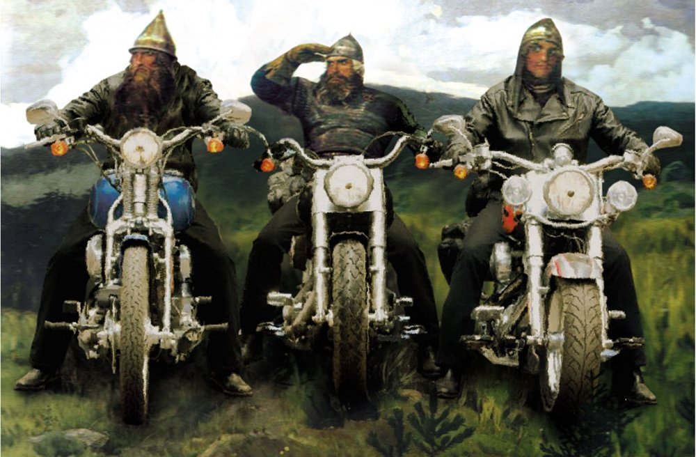 Всемирный день мотоциклиста три богатыря