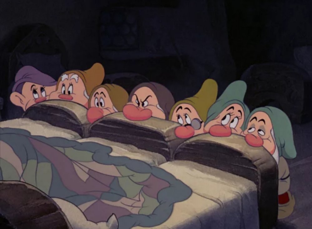 Спящая красавица и семь гномов мультфильм