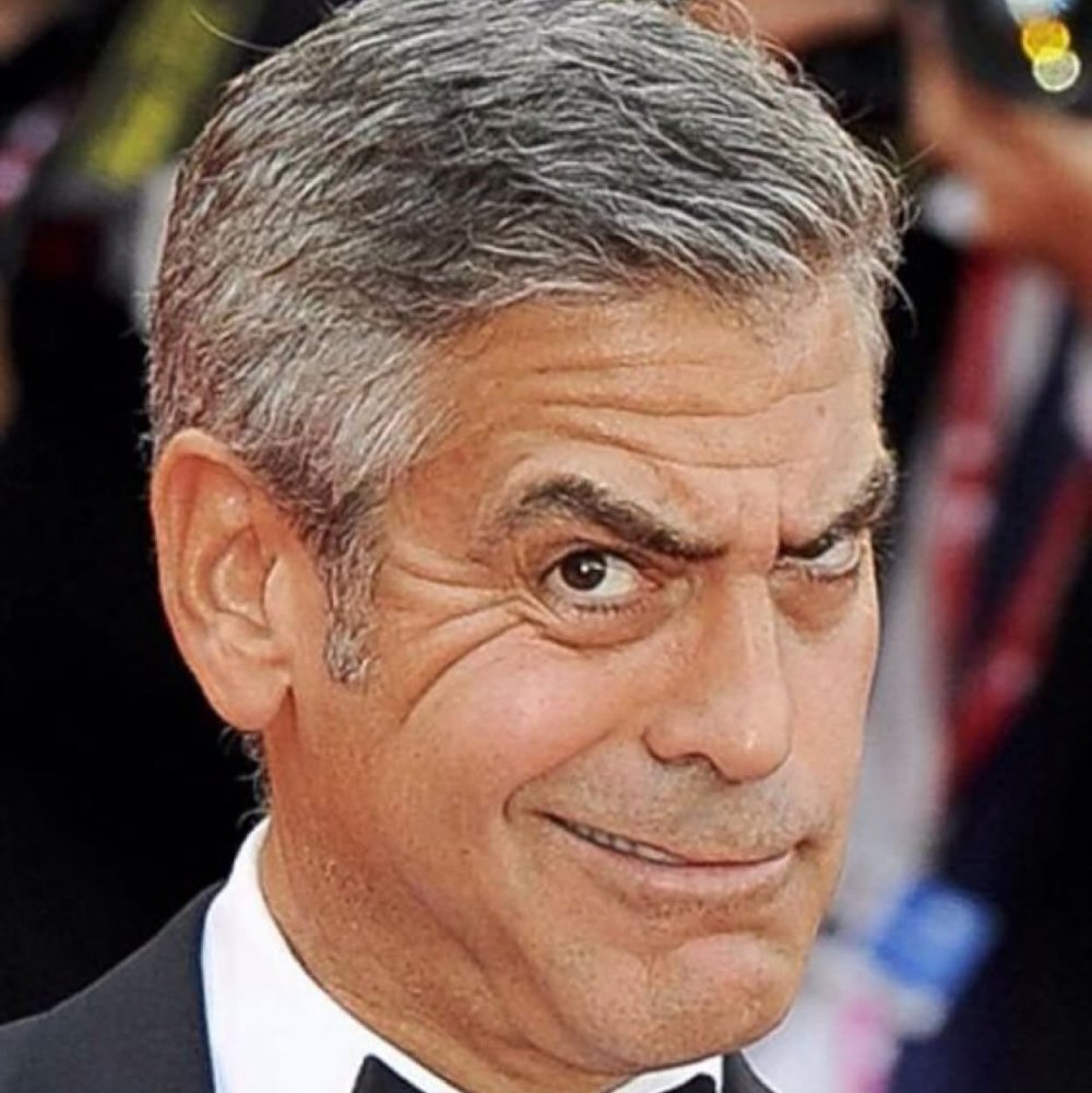 Джордж Клуни мимика