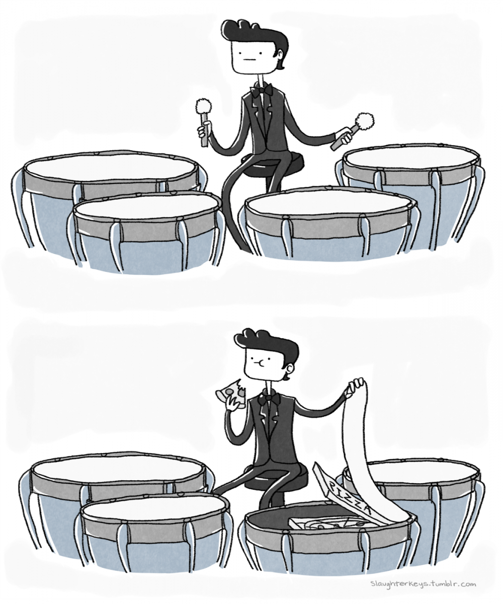 Шутка барабаны