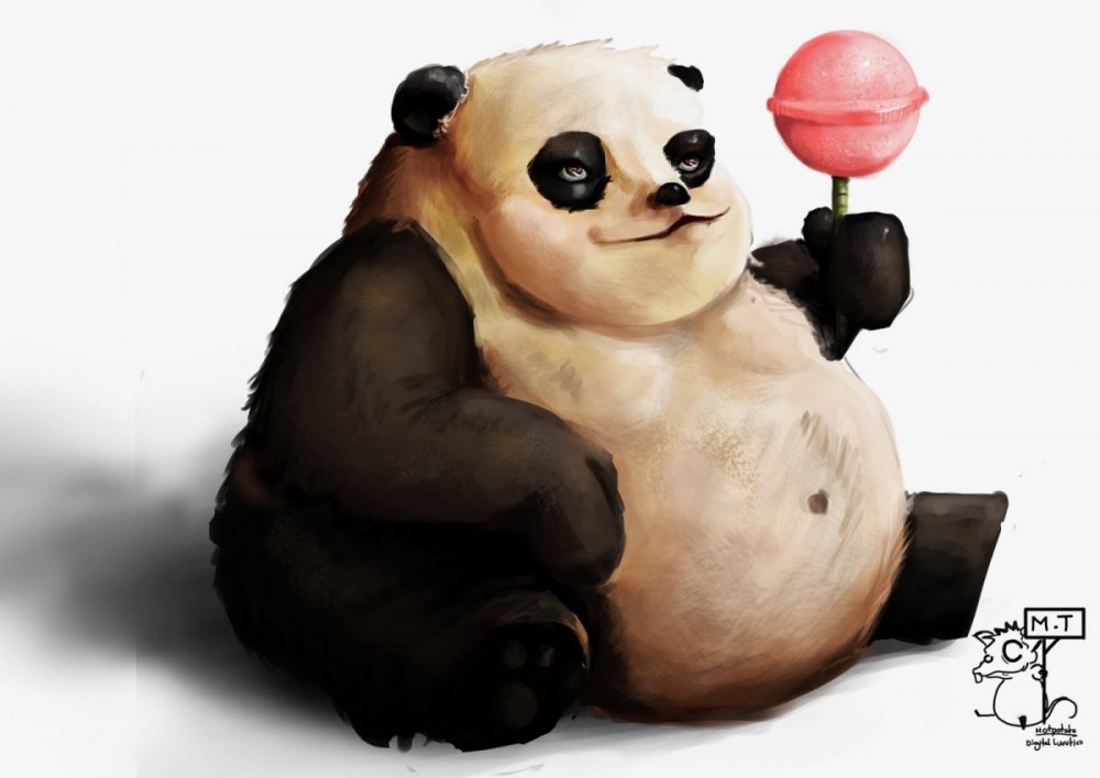 Жирная Панда