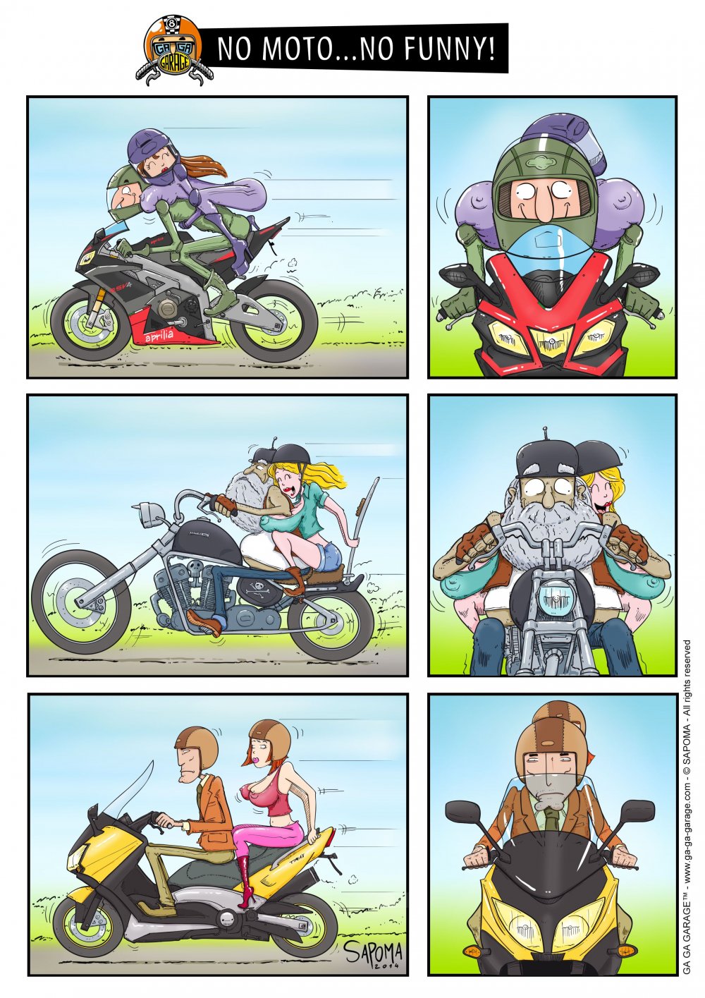 Шутки про мотоцикл