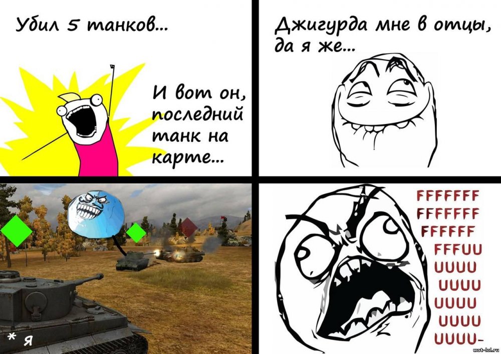 Мемы про мир танков