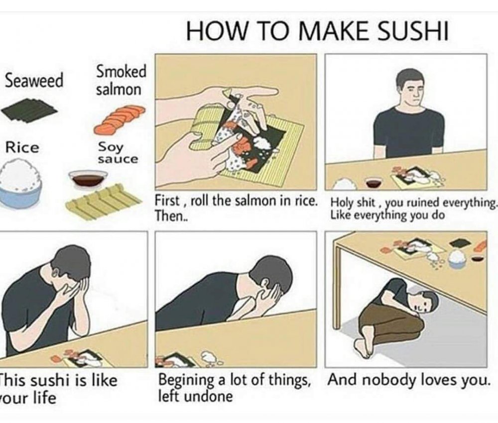 Мемы про суши