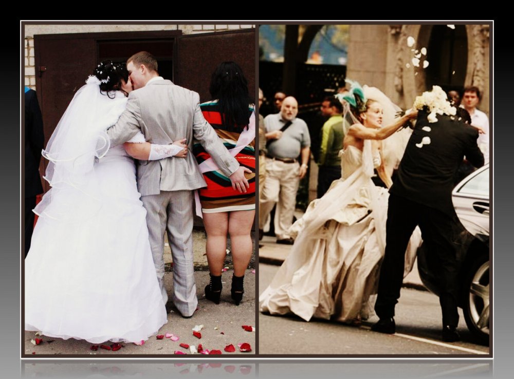 Казусы на свадьбах с невестами