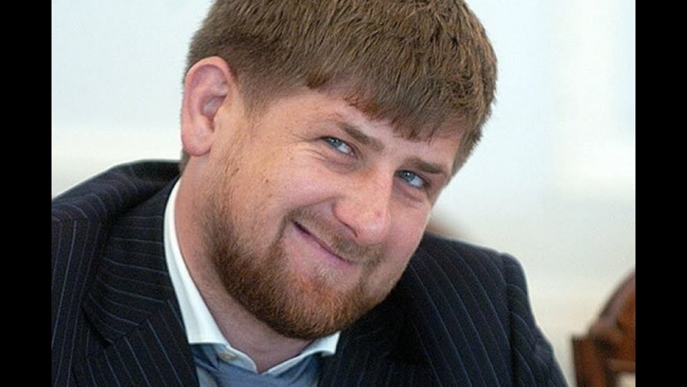 Рамзан Кадыров улыбается