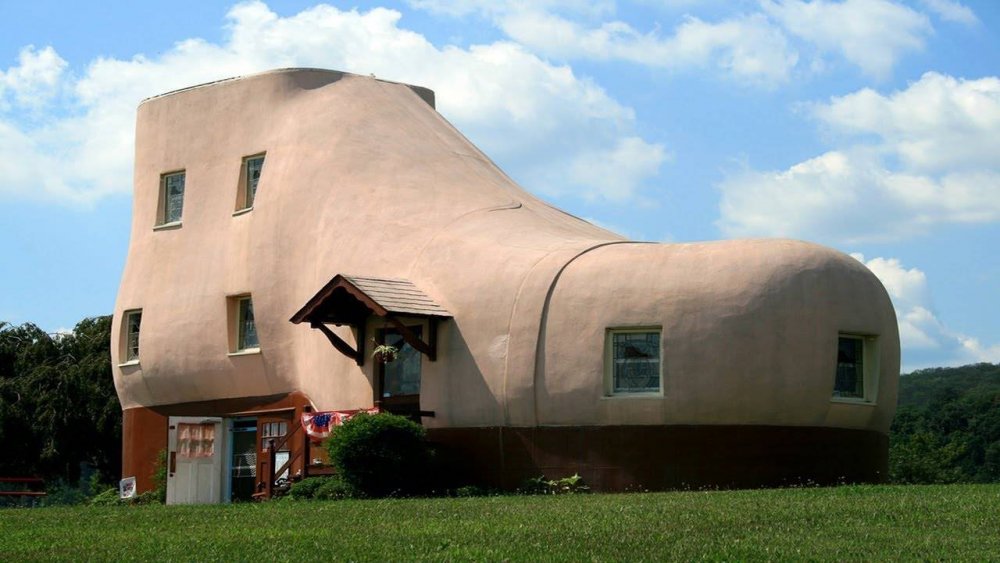 Дом-башмак в штате Пенсильвания США