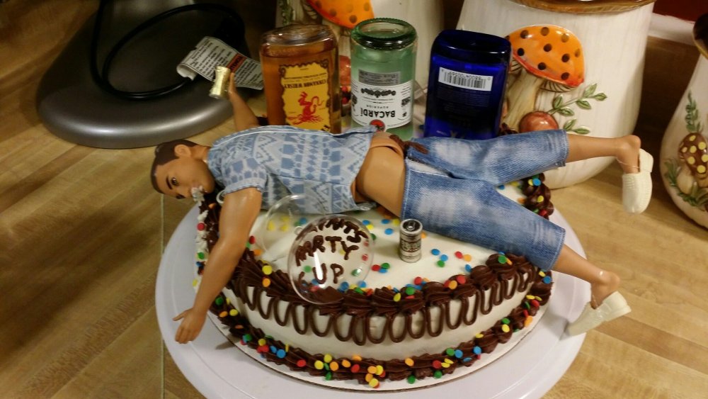 Торт для алкоголика