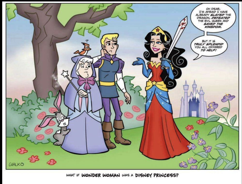 Комиксы про принцесс