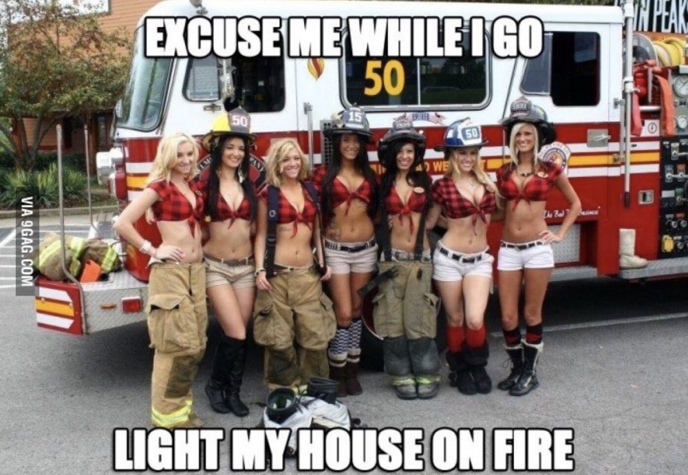 Смешной пожарник