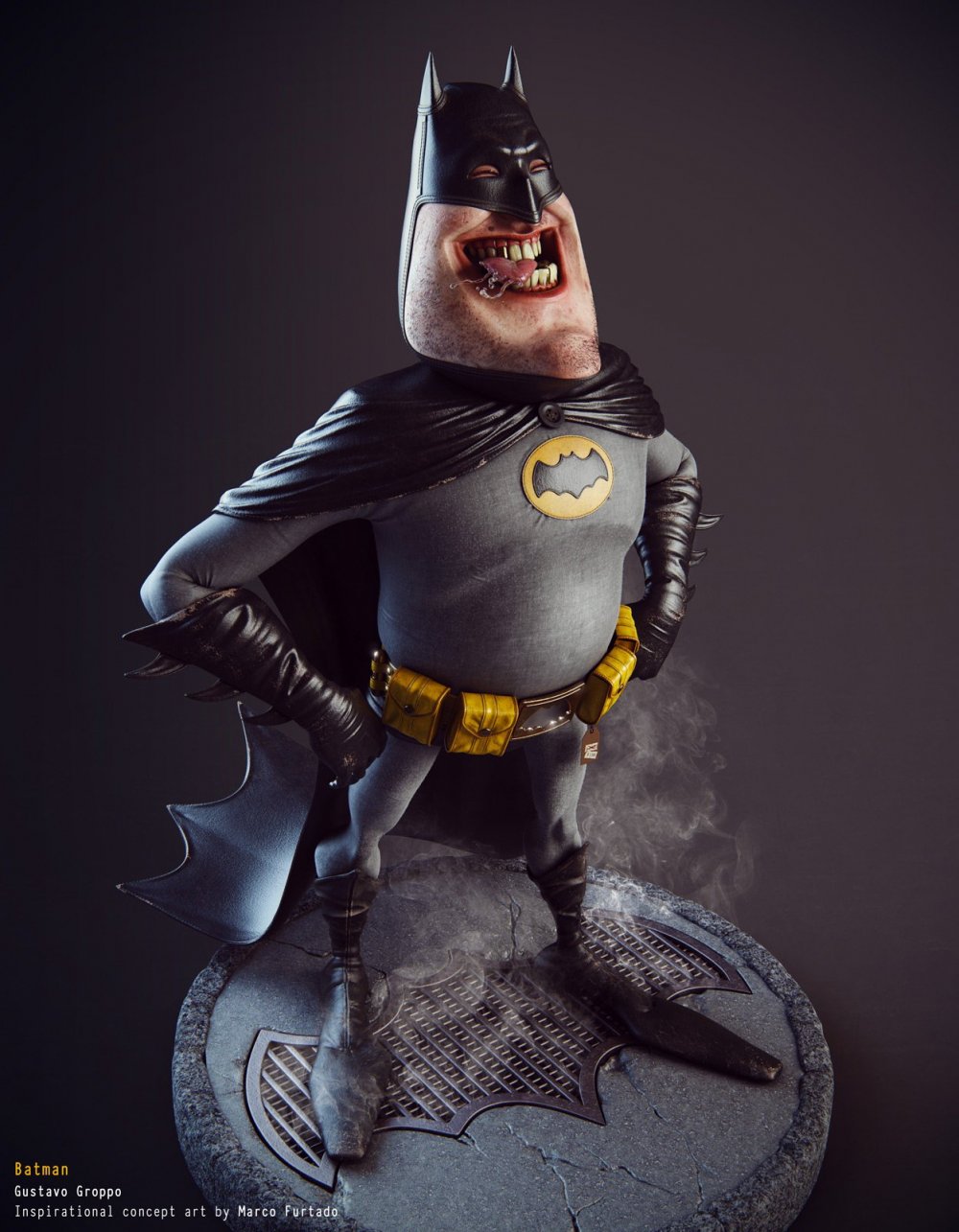 Смешной костюм Бэтмена
