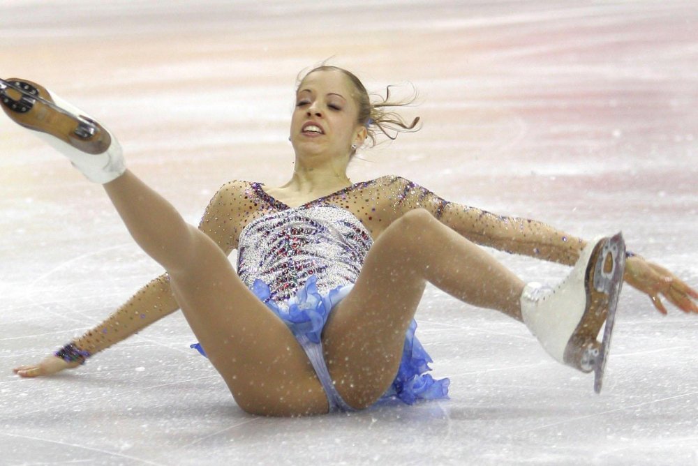 Каролина Костнер на льду