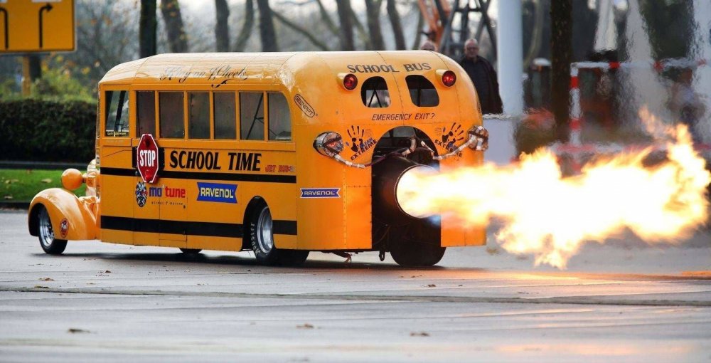 Смешные школьные автобусы