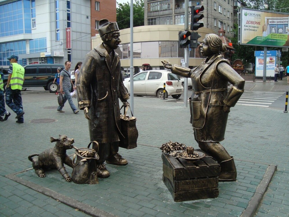 Памятник работникам торговли в Новосибирске