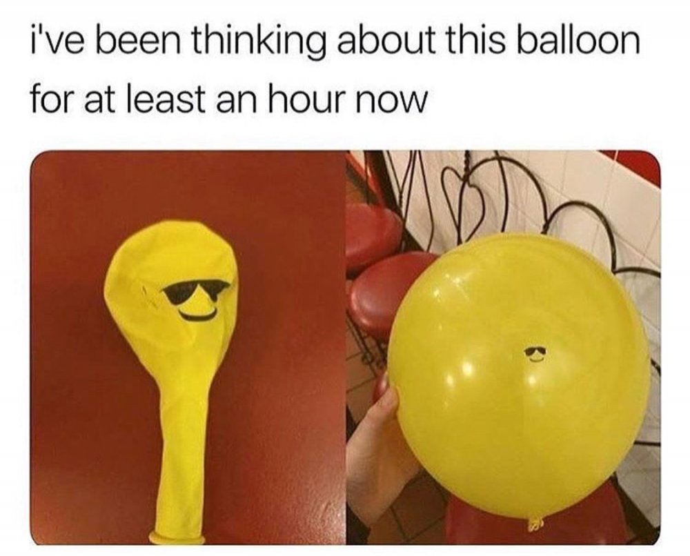 Мемы с воздушными шарами