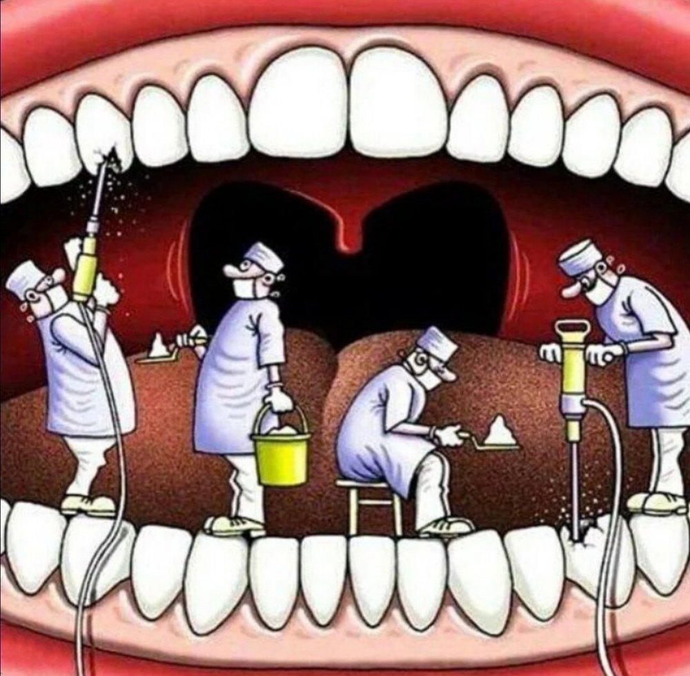 Рисунок ко Дню стоматолога