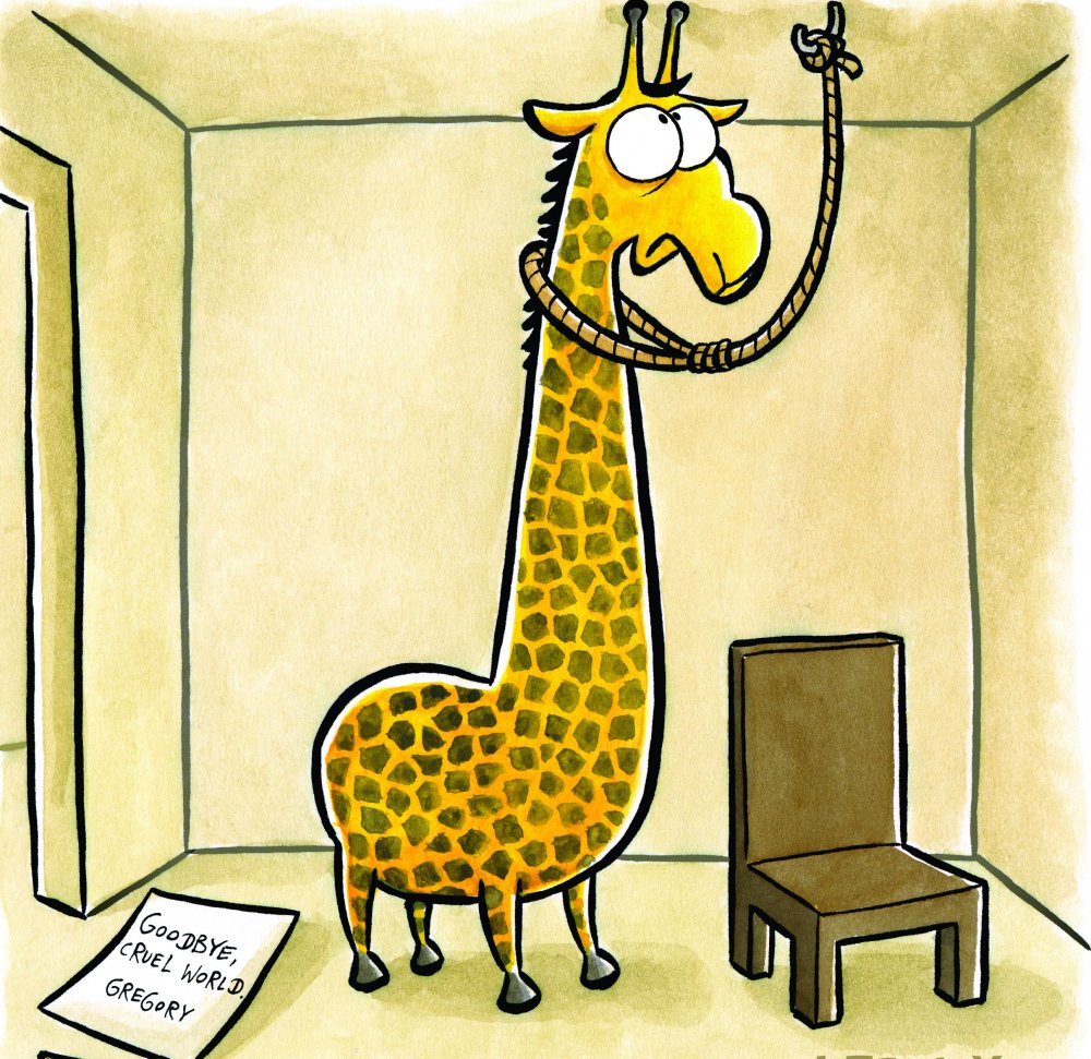 Шутки про жирафа