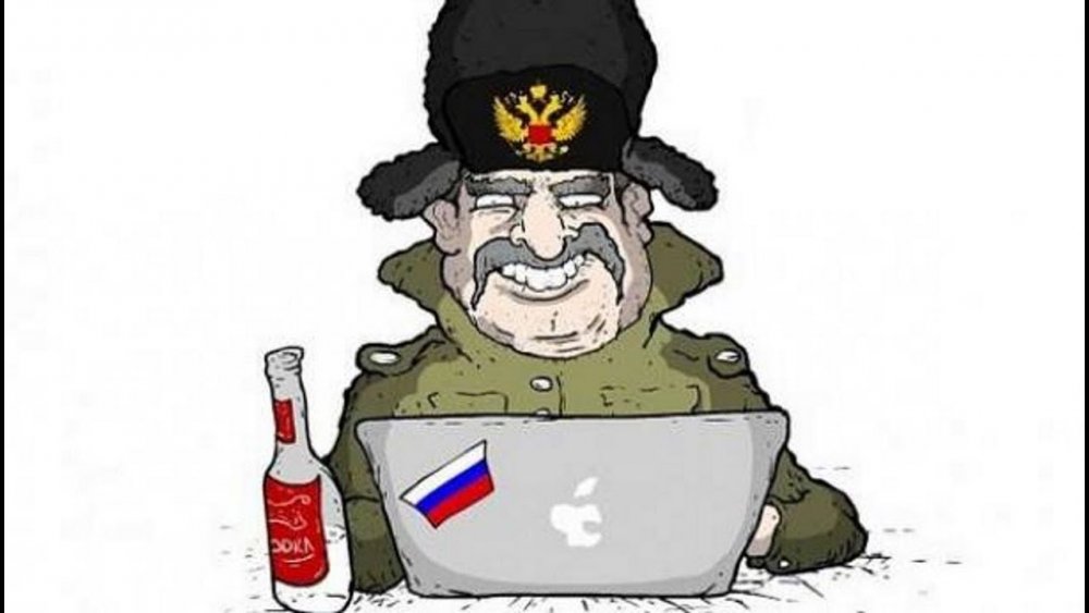 Русские хакеры карикатура