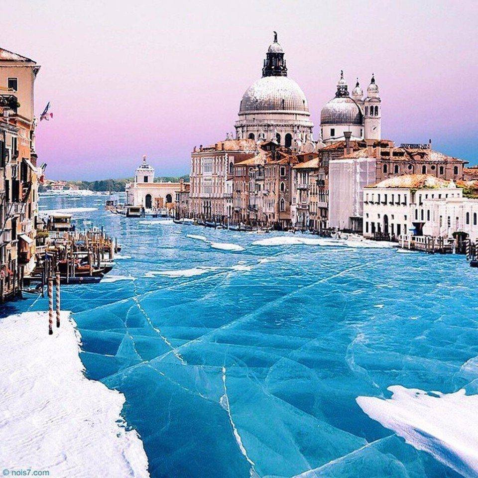 Заледеневшая Венеция