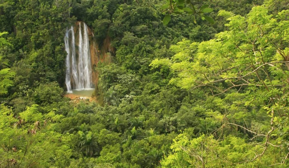 Водопад Эль-лимон в Доминикане