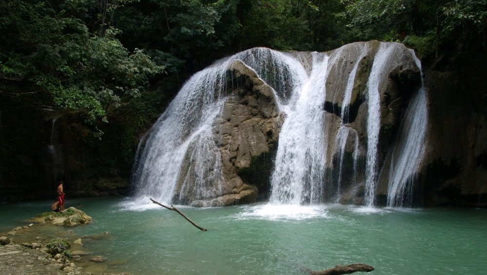 Водопад миллионеров Доминикана