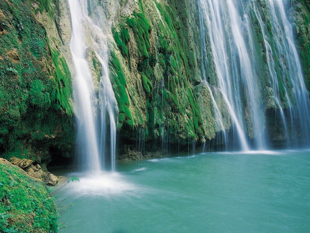Водопад эллимон остров самана