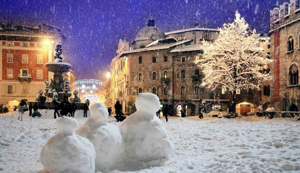 Трентино Италия зимой