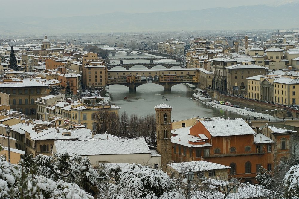 Тоскана Италия зимой
