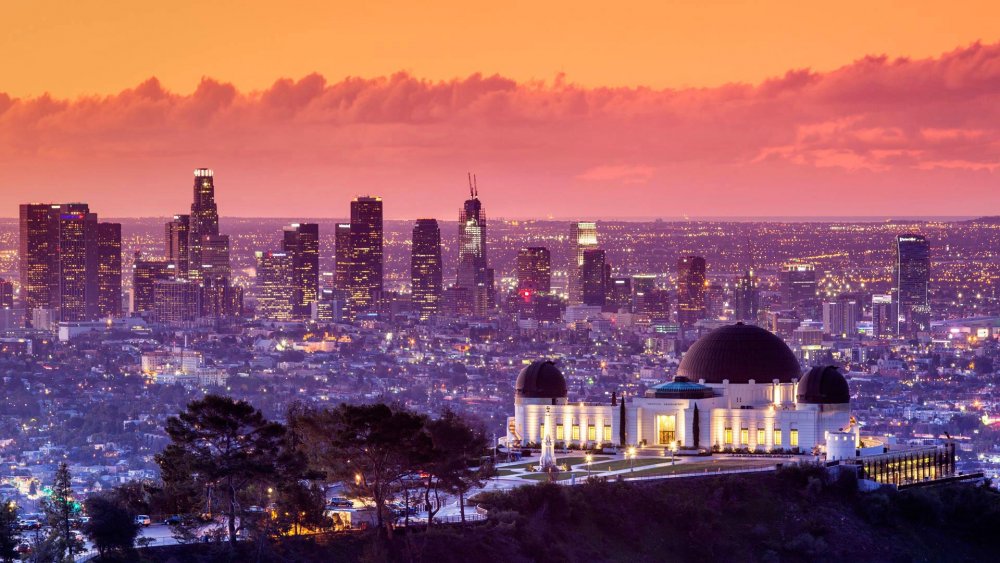 Лос Анджелес панорама города