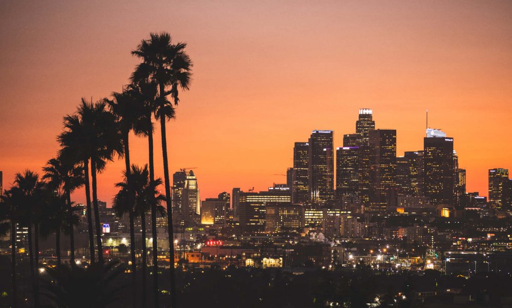 Городская застройка Лос Анджелес