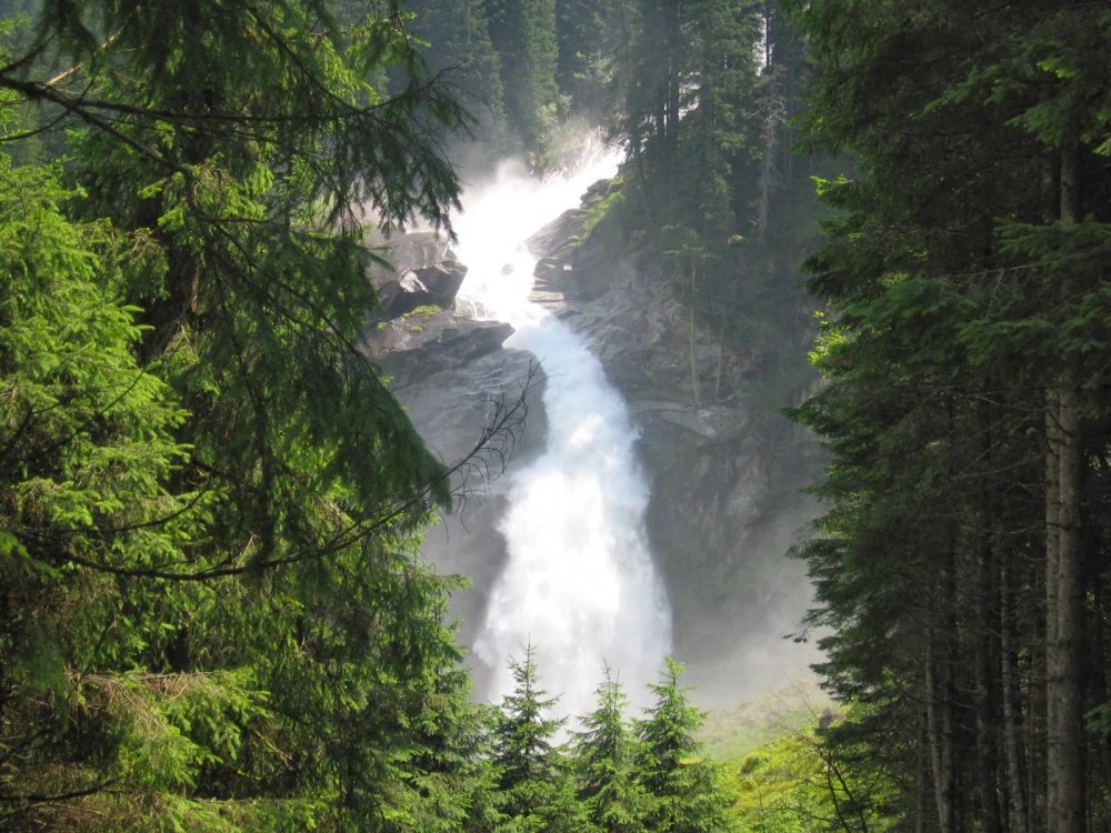 Криммльские водопады австрия