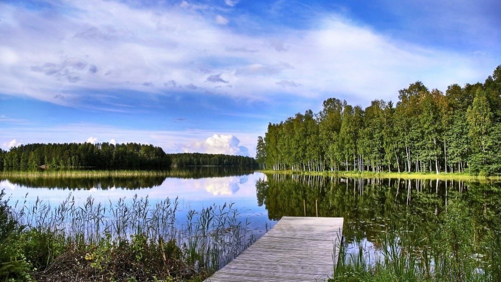 Финские озера Финляндия 1920