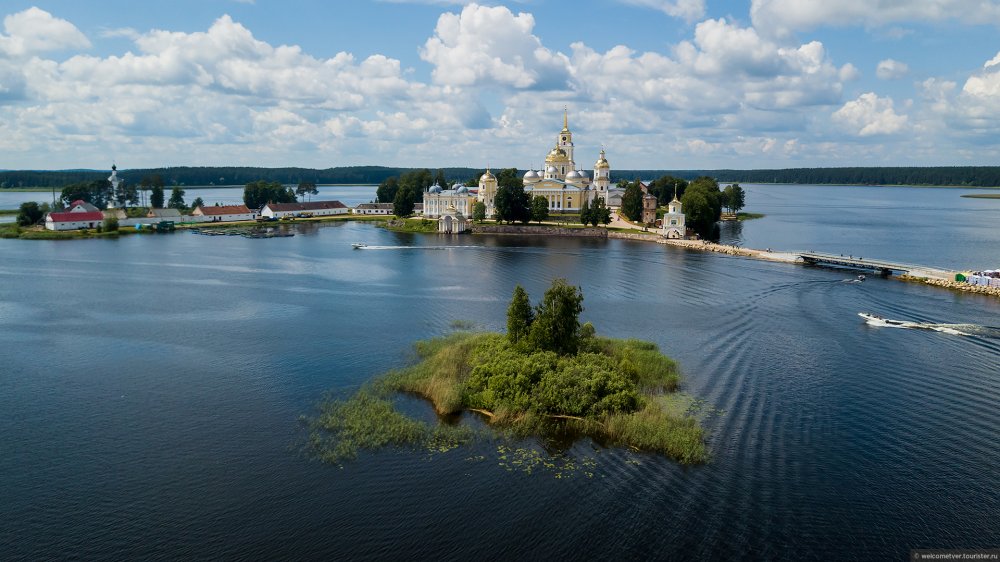 Озеро Селигер город Осташков