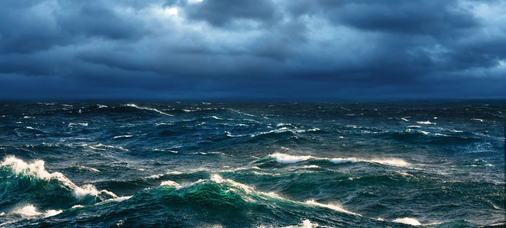 Саргассово море шторм