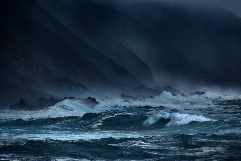Северный Ледовитый океан шторм