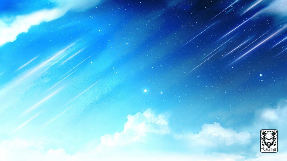 Голубое небо аниме