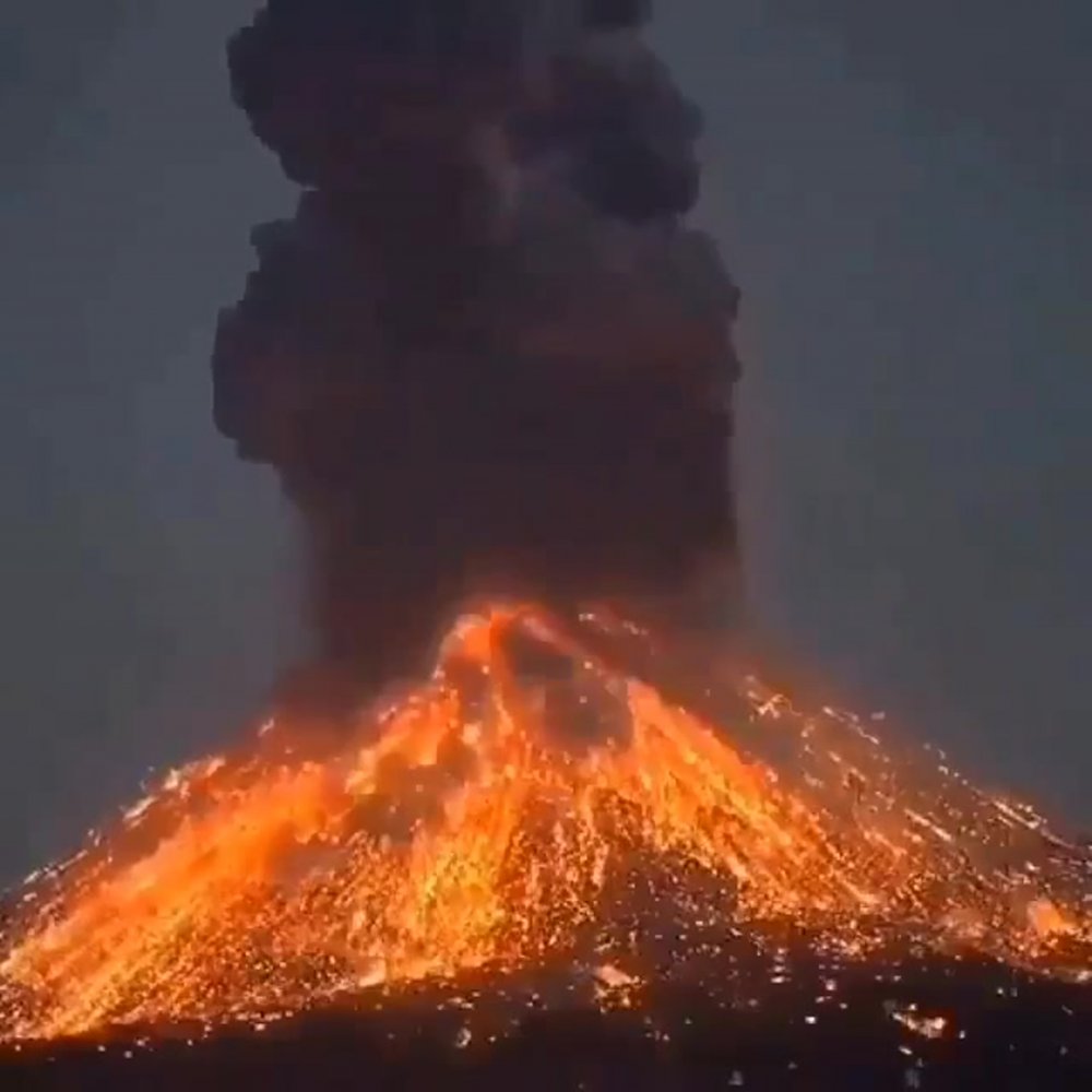Извержение вулкана Кракатау 1883