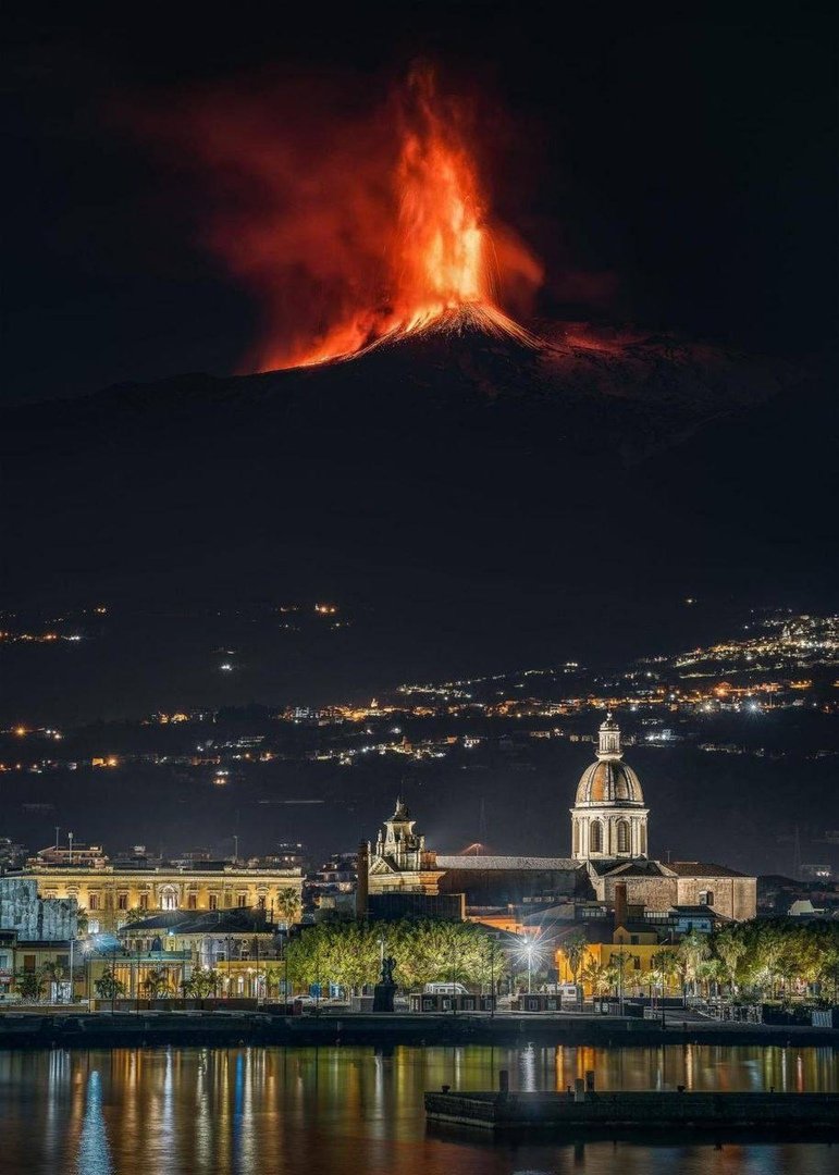 Сицилия вулкан