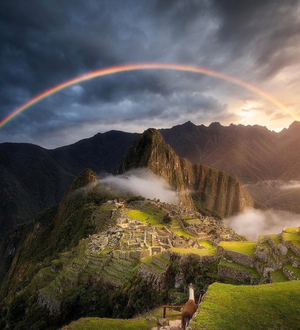 Южная Америка гора Мачу-Пикчу
