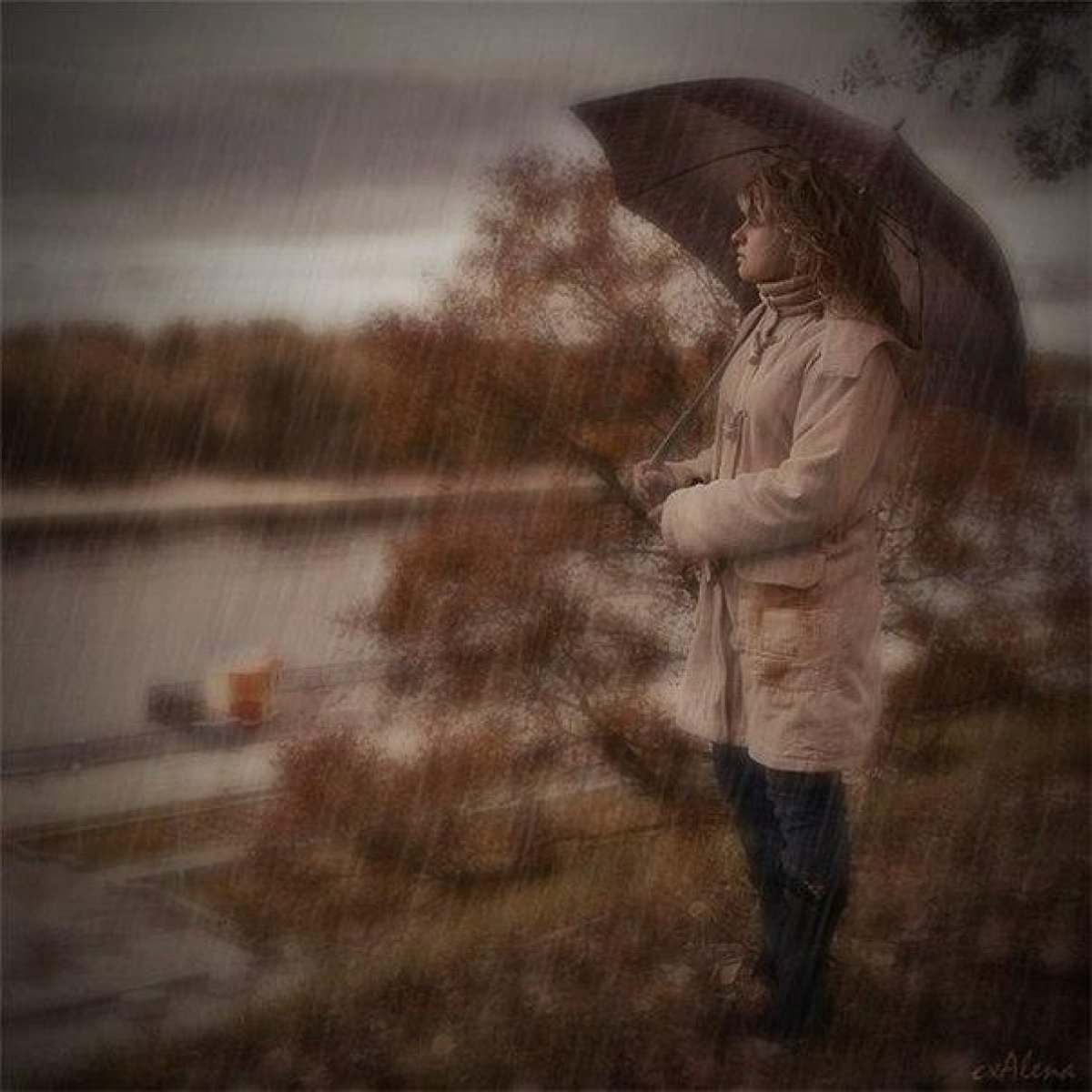 Песня осенью дождливый серый день. Осенняя печаль. Осень грусть. Осень дождь. Грустная осень.