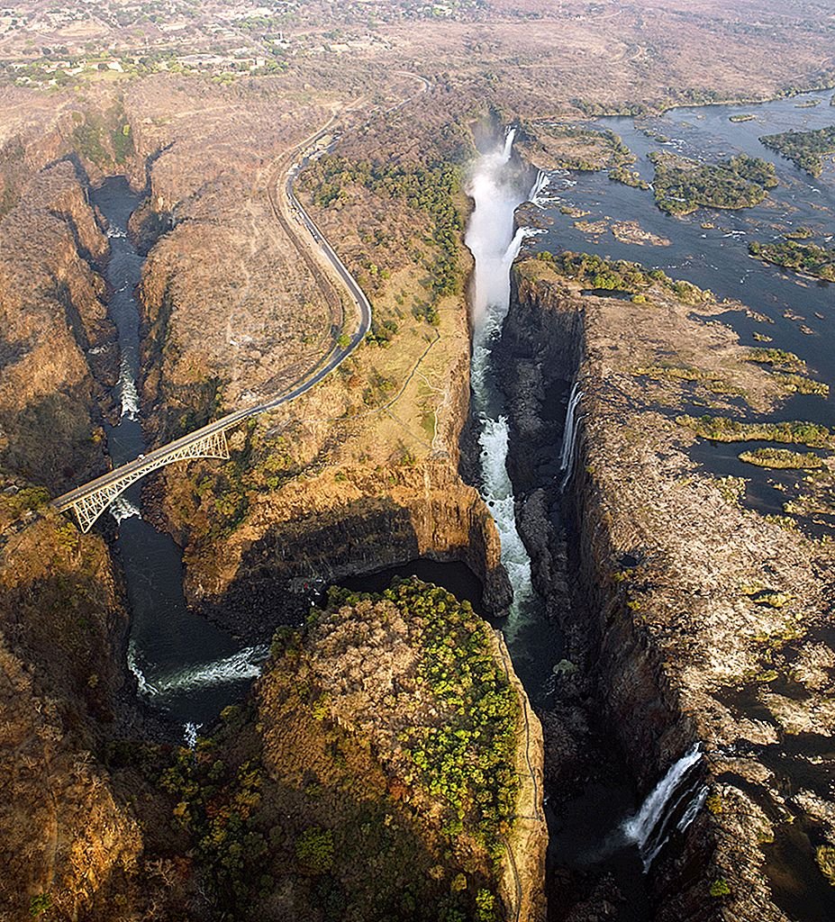 Бассейн дьявола (Devil's Pool), водопад Виктория, Замбия