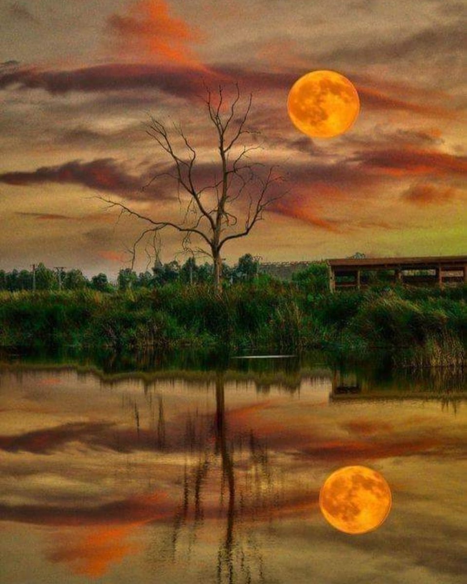 Лунный и Солнечный пейзаж