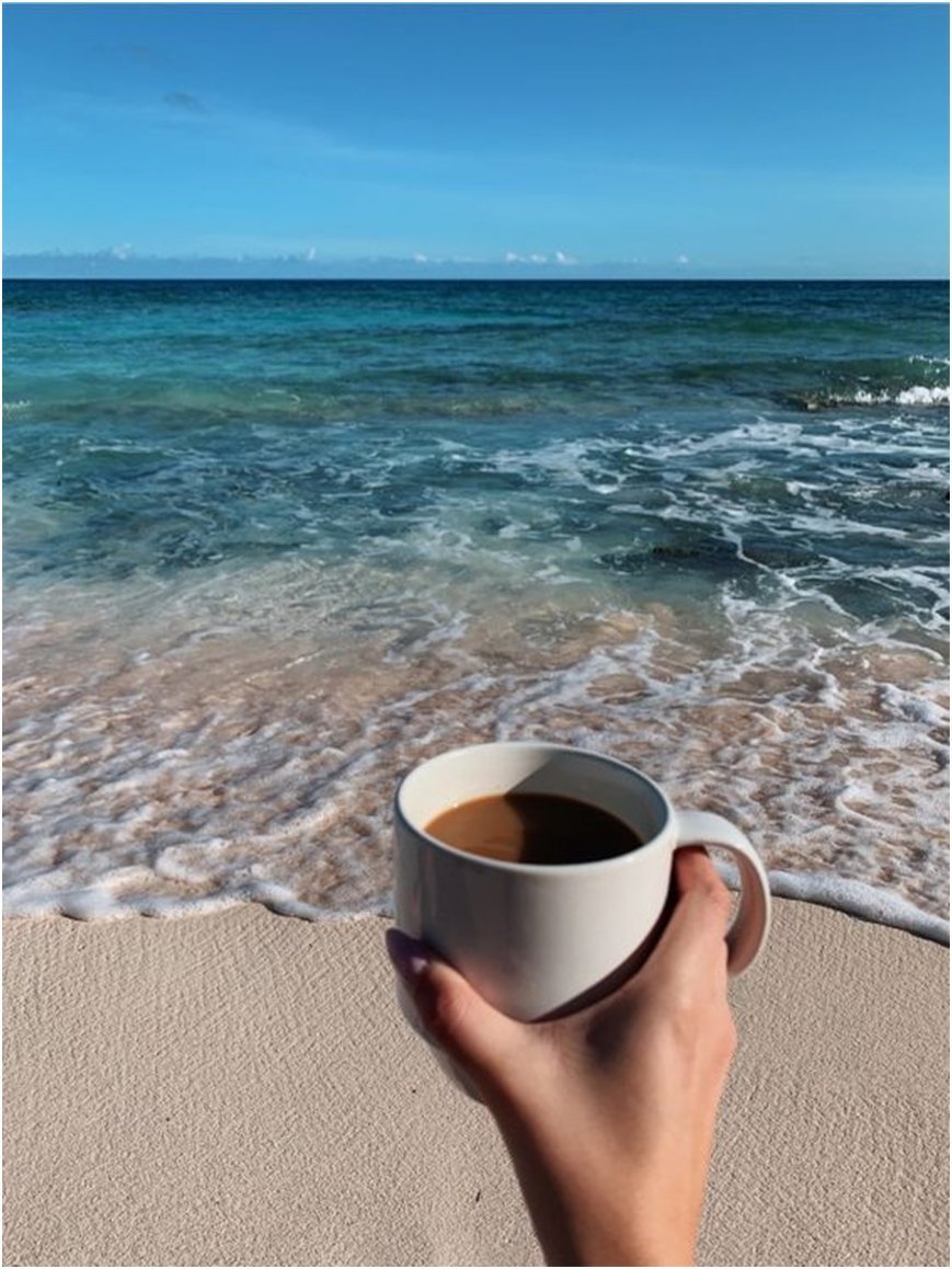 Кофе и море