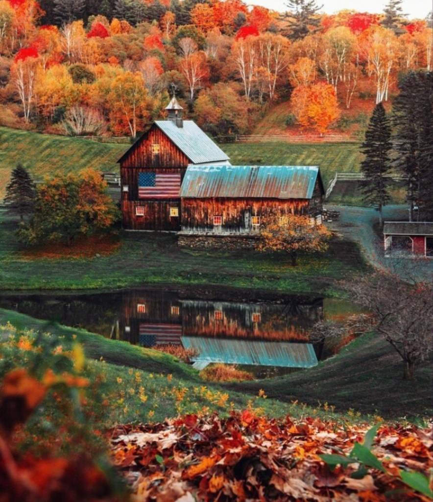 Вермонт река домики