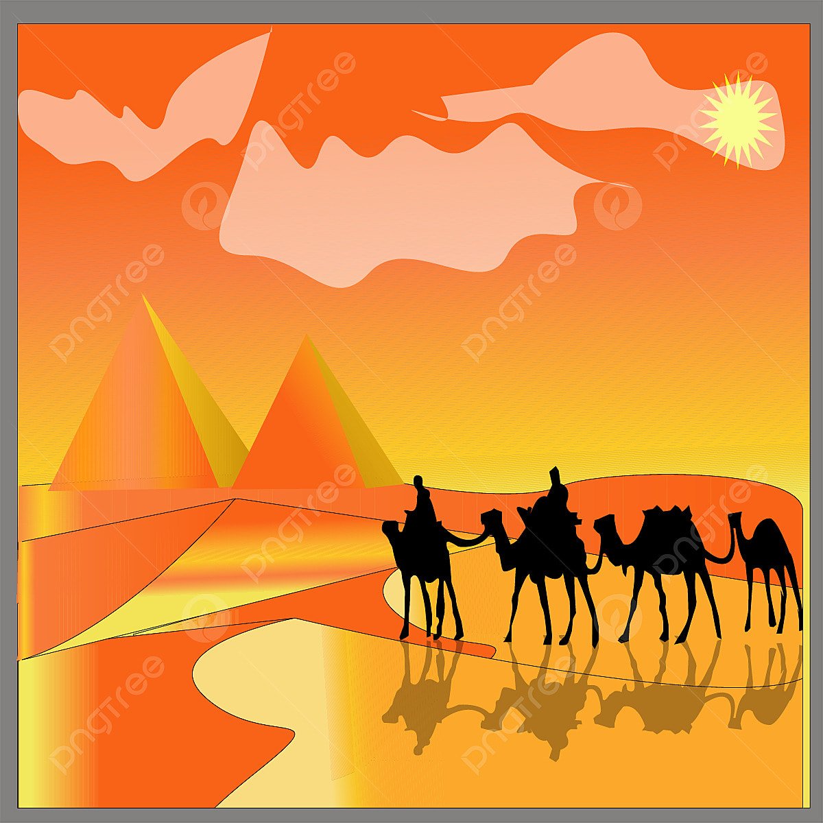 Тема караван. Пейзаж с верблюдом. Верблюд в пустыне рисунок. Рисовать пустыню. Верблюды в пустыне вектор.