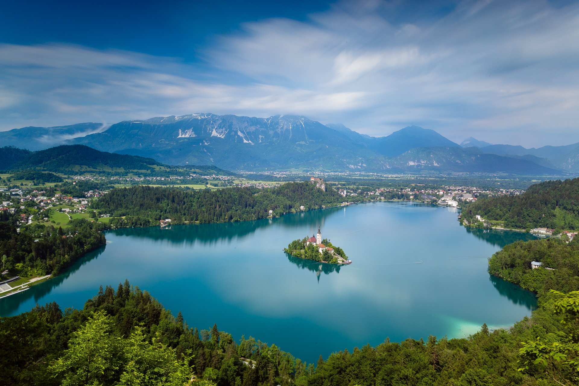 Словения. Озеро Блед. Блед Словения. Остров Блед (Словения). Блед городок Словения.