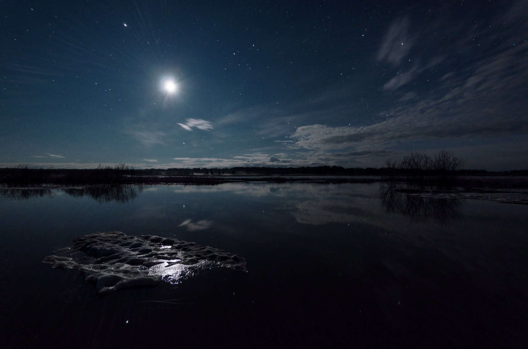 Апрельская ночь картинки красивые. Ночной пейзаж. Природа ночью. Ночь Луна река. Ночное небо.
